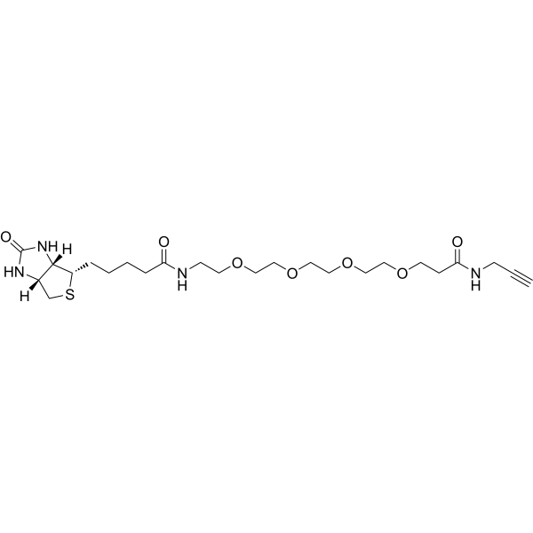 Biotin-PEG4-amide-Alkyne 1006592-45-5